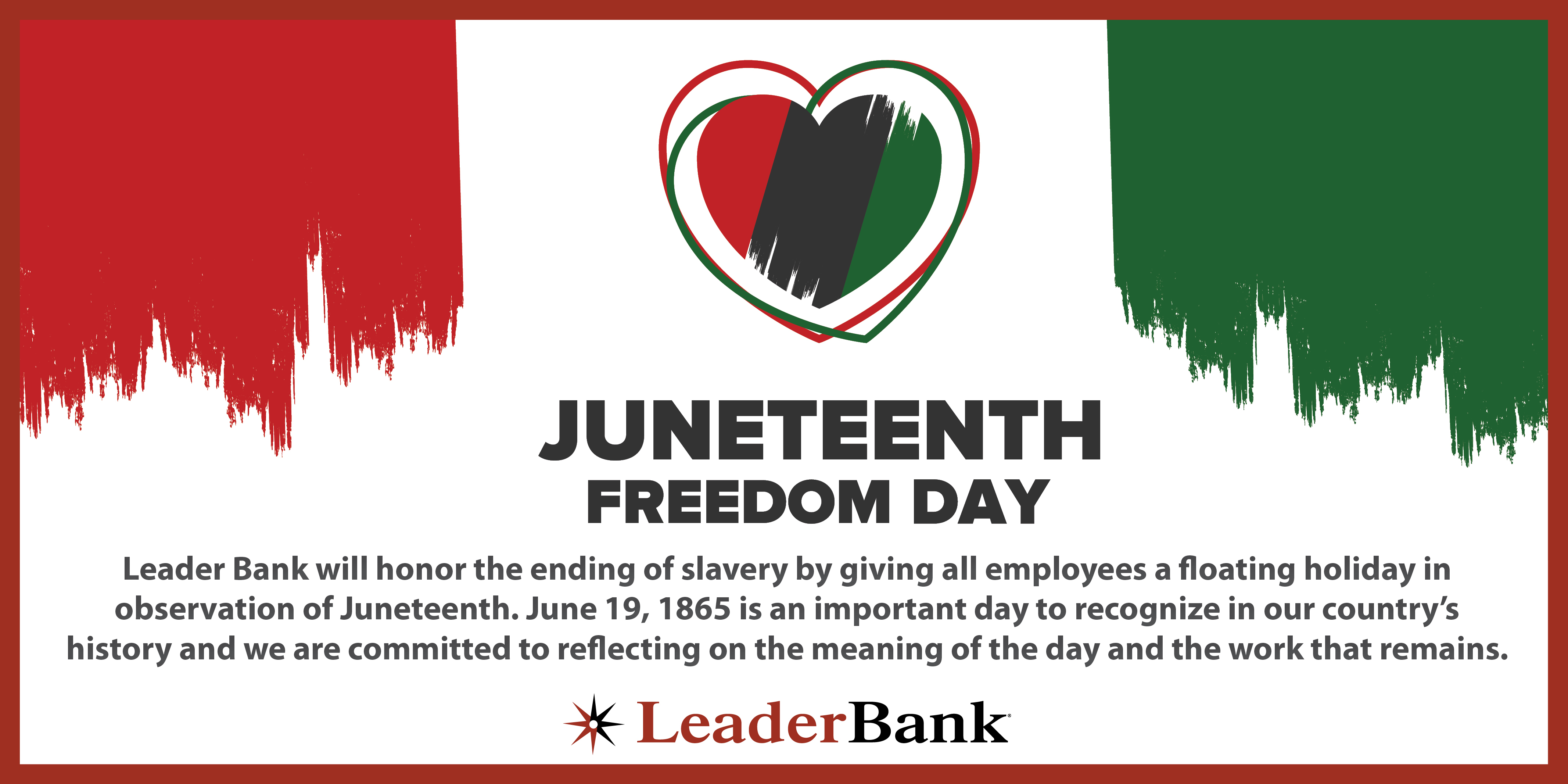 Juneteenth banner