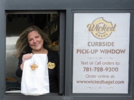 Maria Mahoney, owner of Wicked Bagel