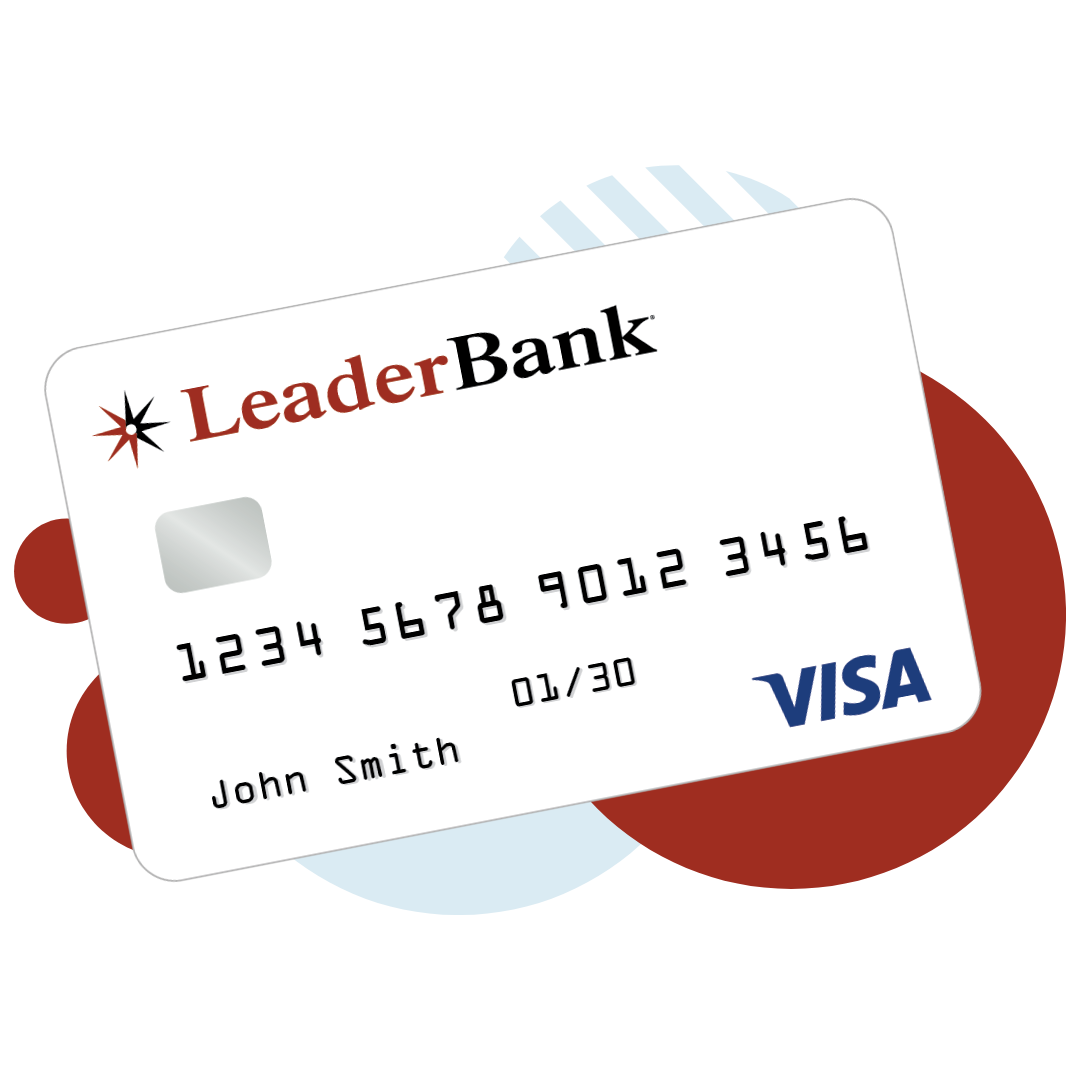 Leader Bank debit card