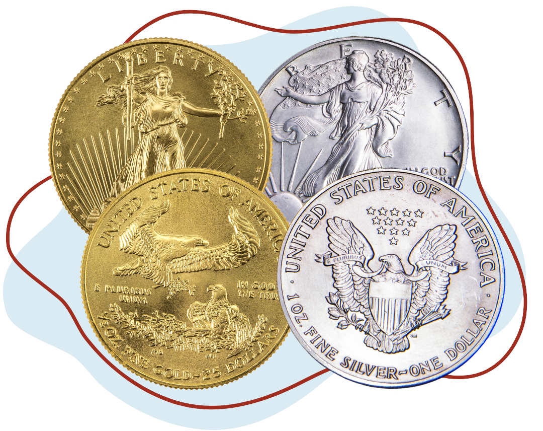 Gold and Silver Coins