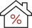 House percent icon