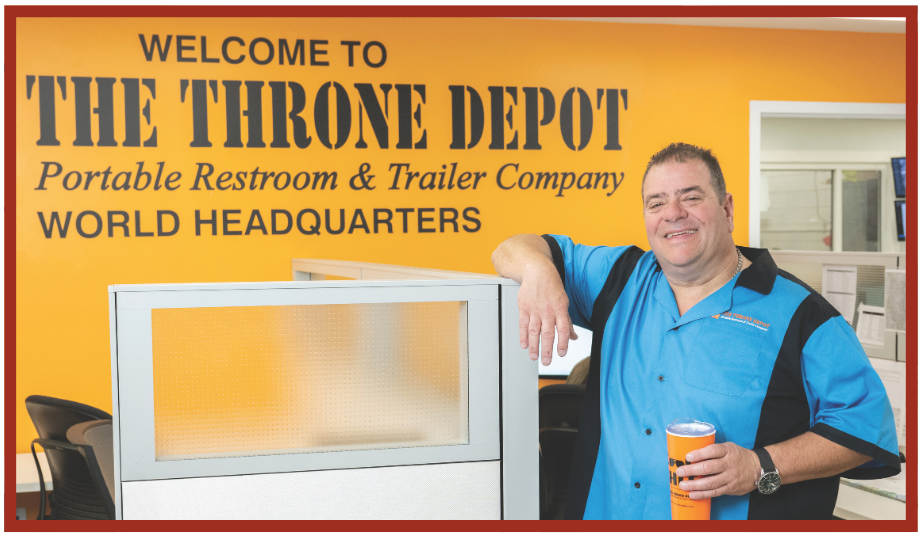 Throne Depot co-owners Steve Brodeur and Michael Cormier