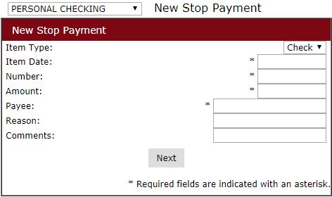 personal checking